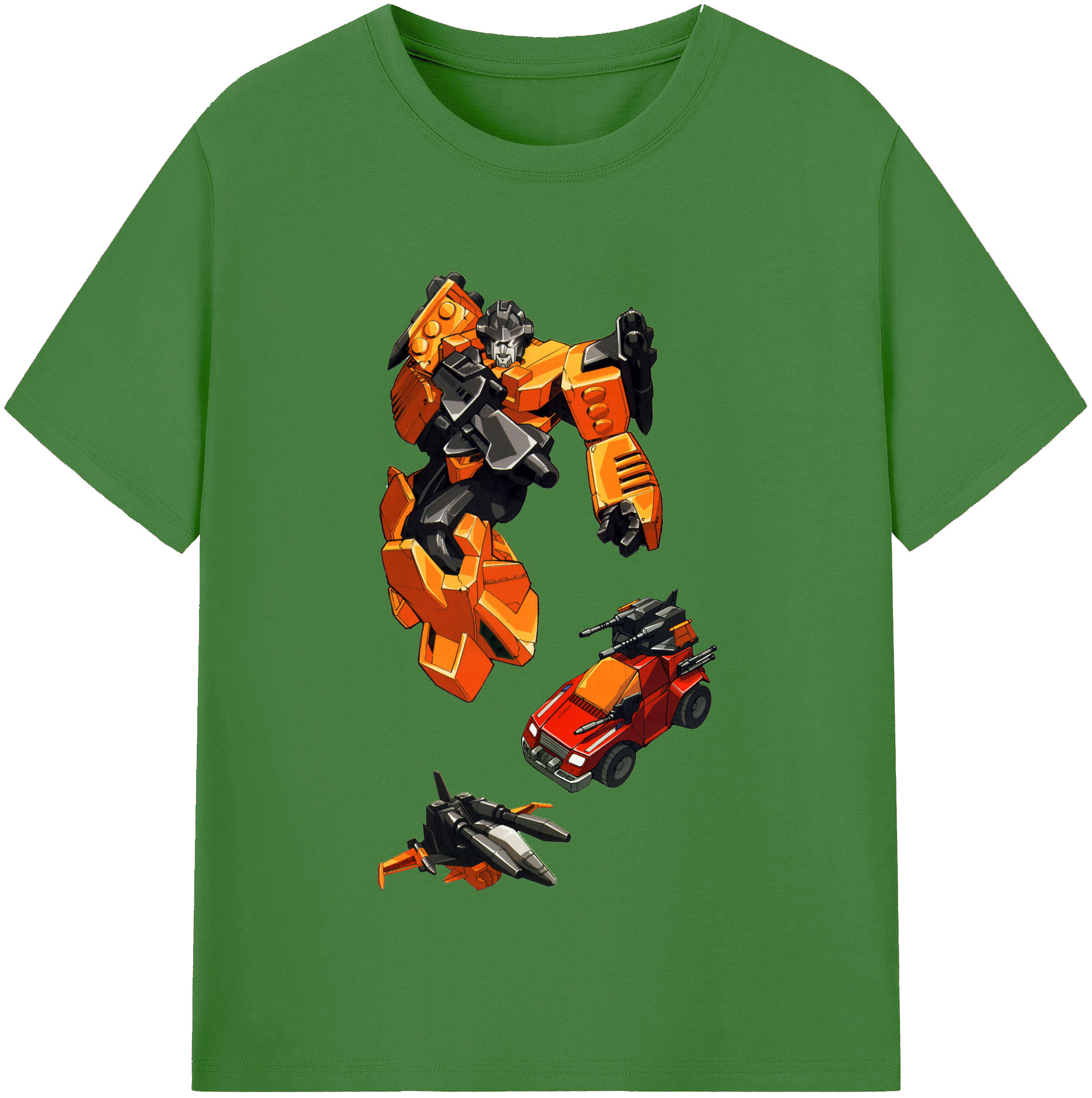 （画像用）  レディースカジュアルプリントTシャツ（綿100％）